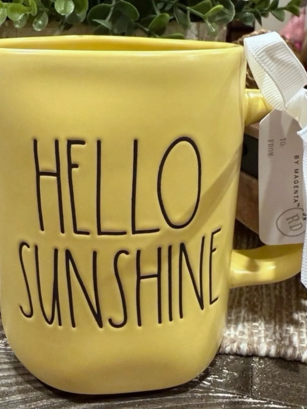 Rae Dunn “Hello Sunshine “ Coffee/Tea Mug - Picture 2 of 2